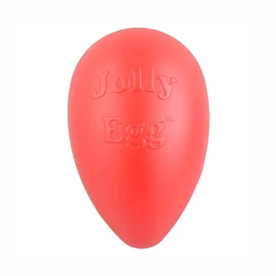 Jolly Pets (Джоллі Петс) JOLLY EGG - Iграшка тверде яйце Джолi для собак; 11х20х11 см (Червоний)