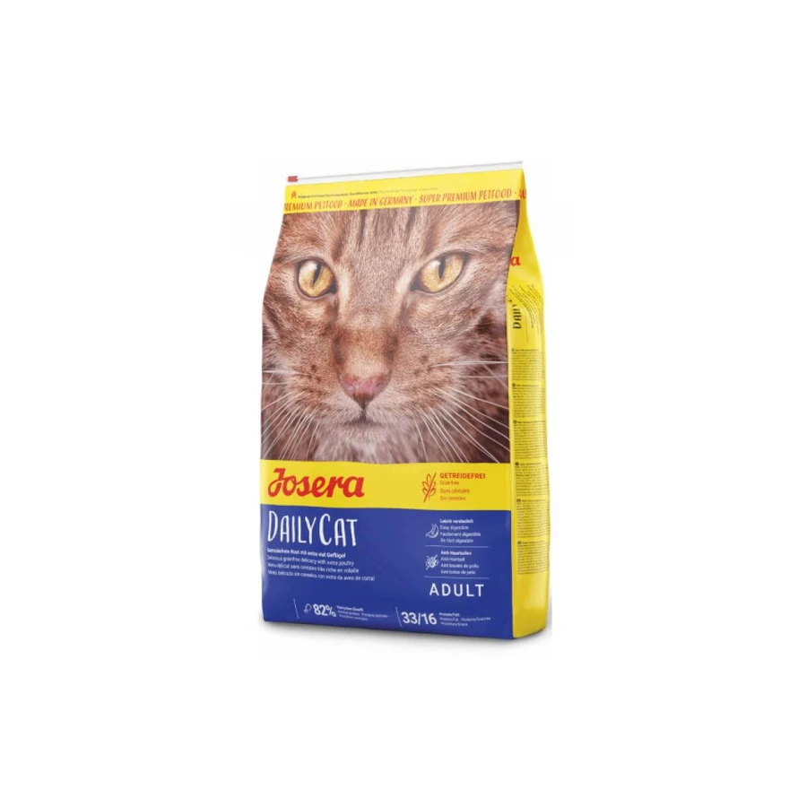 Josera DailyCat - Сухий повсякденний корм з куркою для котів; 10 кг: ціни та характеристики