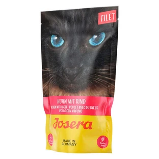 Josera Filet - Вологий корм Філе курки з яловичиною для котів; 70 г