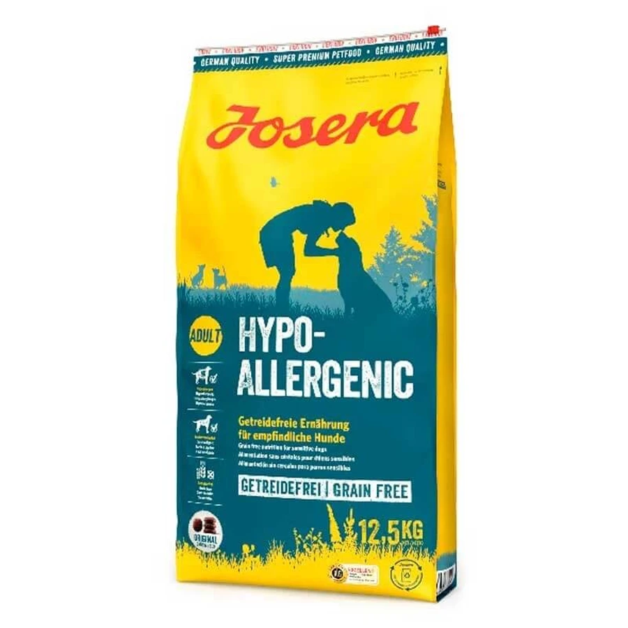 Josera Hypoallergenic – Сухий дієтичний гіпоалергенний корм для собак; 12,5 кг: ціни та характеристики