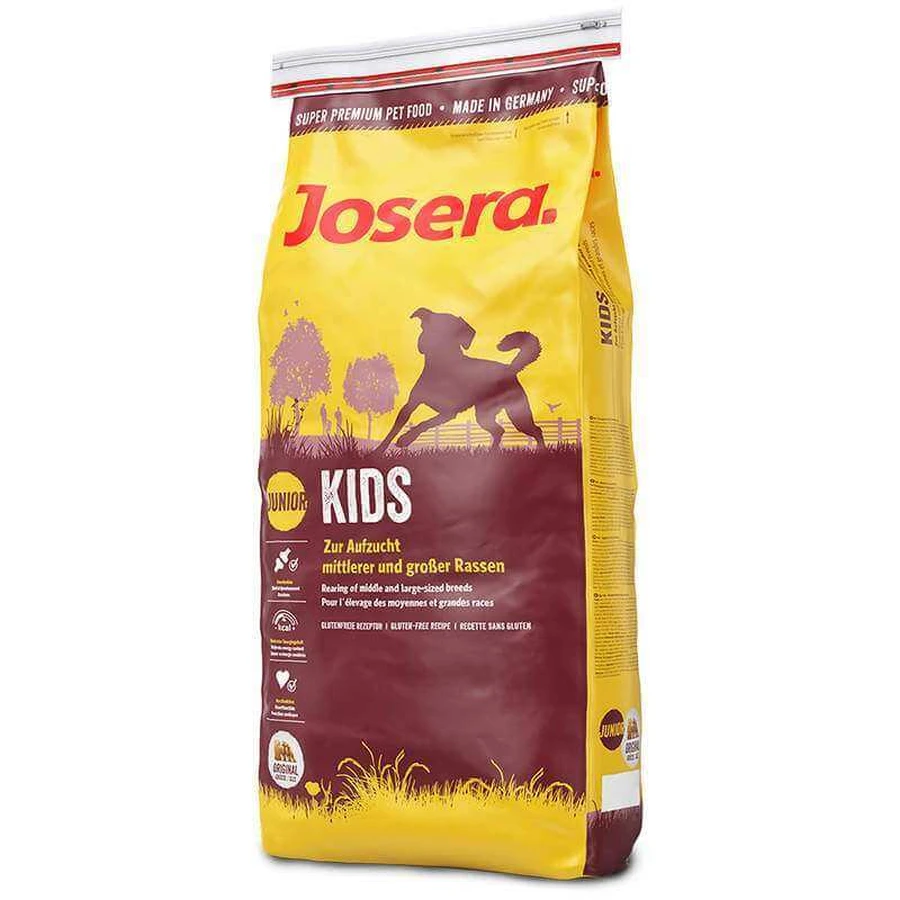 Josera Kids - Сухий корм для цуценят і молодих собак середніх і великих порід; 12,5 кг: ціни та характеристики