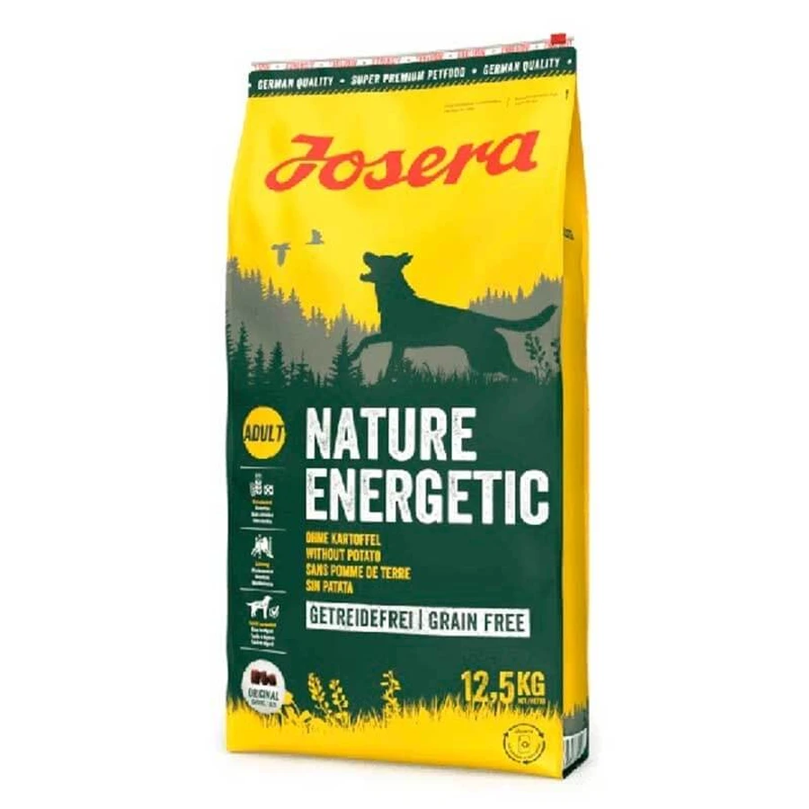 Josera Nature Energetic - Сухий беззерновий корм для дорослих собак; 12,5 кг: ціни та характеристики