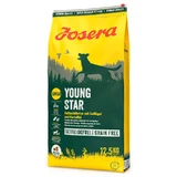 Josera Youngstar - Сухой беззерновой корм с мясом птицы и картофелем для подрастающих собак; 12.5 кг