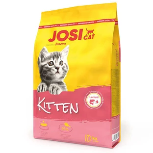 JosiCat Kitten - Сухой корм с домашней птицей для котят, беременных и лактирующих кошек; 10 кг
