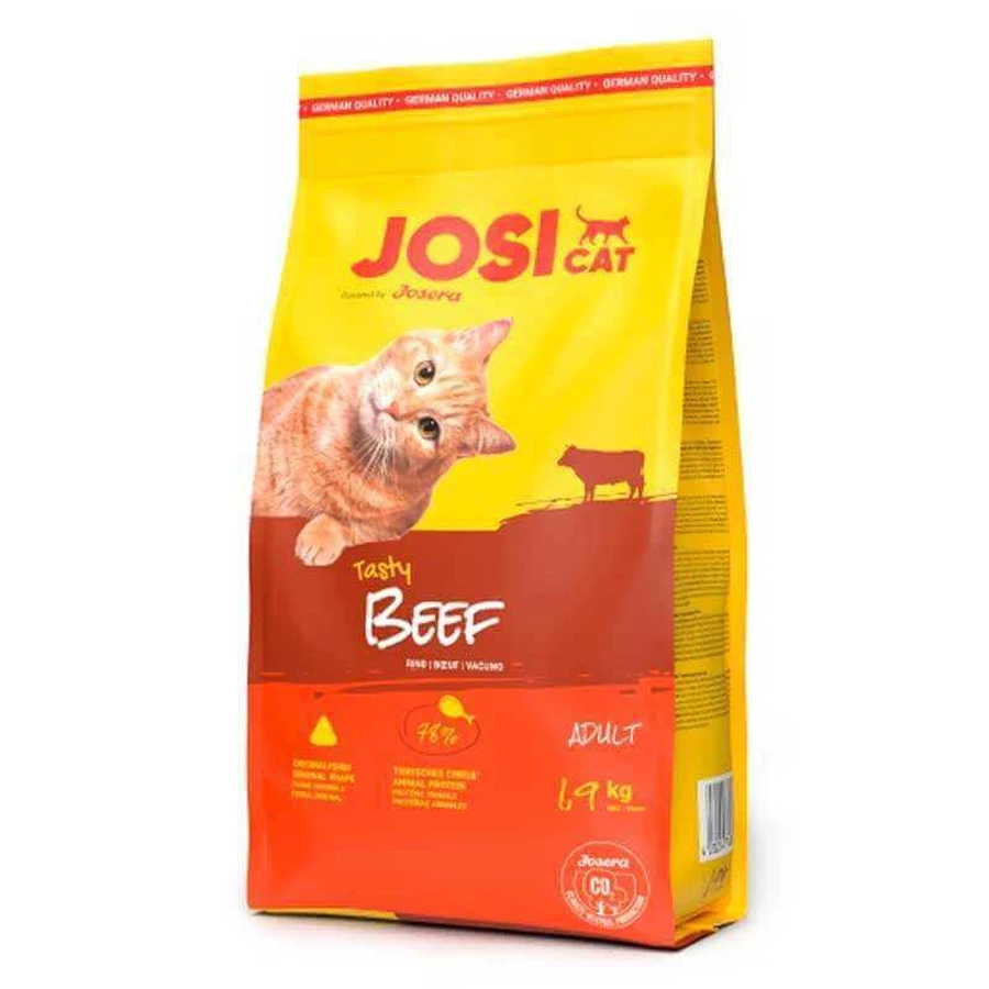 JosiCat by Josera Tasty Beef - Сухий корм з яловичиною для котів; 1,9 кг: ціни та характеристики