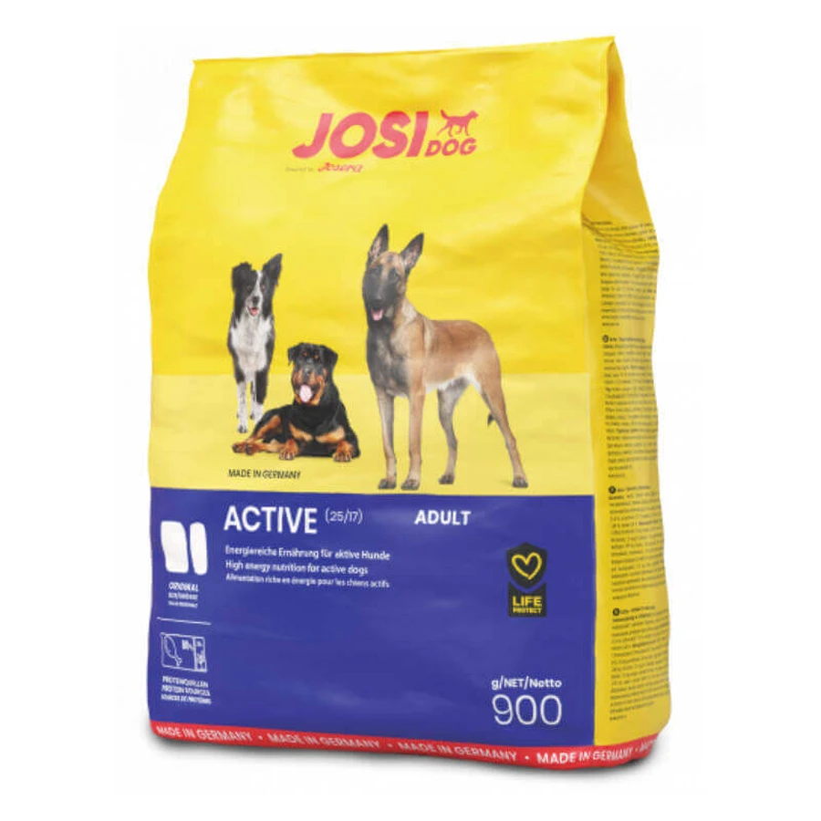JosiDog by Josera Adult Active (25/17) - Сухий корм для активних дорослих собак; 900 г: ціни та характеристики