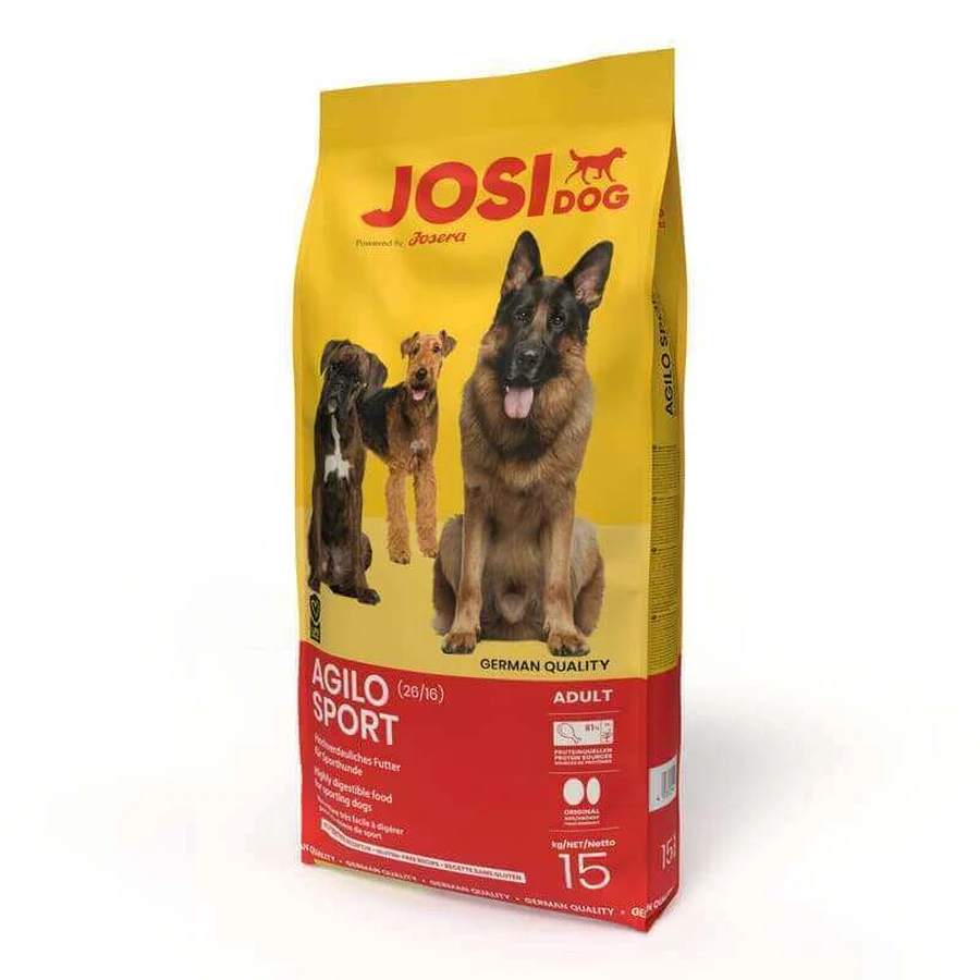 JosiDog by Josera Adult Agilo Sport (26/16) - Сухой корм для взрослых спортивных собак; 15 кг: цены и характеристики