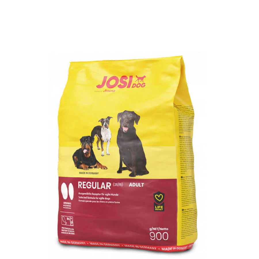 JosiDog by Josera Adult Regular (25/12) - Сухий корм для дорослих собак з високими енергетичними потребами; 900 г: ціни та характеристики