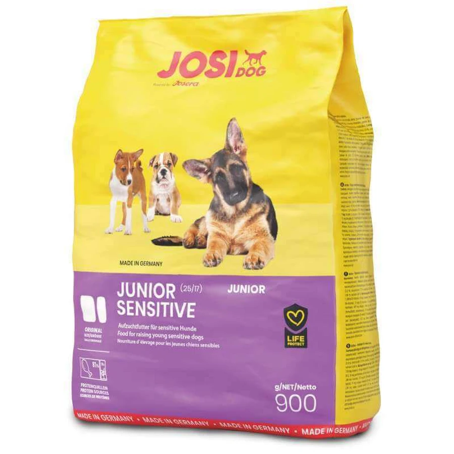 JosiDog by Josera Junior Sensitive - Сухой корм для щенков c чувствительным пищеварением; 900 г: цены и характеристики