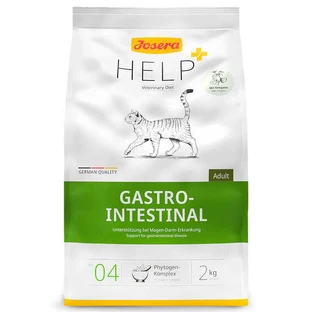 Josera Help Cat GastroIntestinal - Ветеринарная диета с домашней птицей для компенсации недостаточного пищеварения у кошек; 2 кг