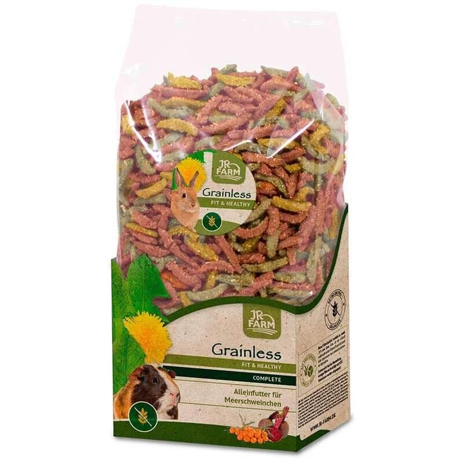 JR Farm (Джиэр Фарм) Grainless Health Complete Guinea Pig - Беззерновий гранулированный корм з сырой клетчаткой для морских свинок; 600 г Sale!: цены и характеристики