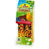 JR Farm (Джиэр Фарм) Birdys Kan Amaranth-Blueberries-Raspberries – Лакомство с овощами, фруктами, орехами, зерном, семечками для канареек; 130 г