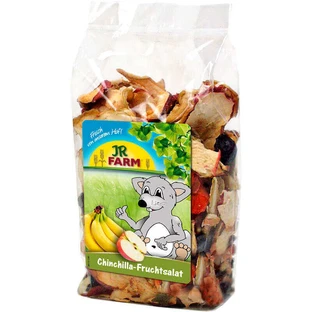 JR Farm (Джиэр Фарм) Chinchillas' Fruit Salad – Подкормка Фруктовый салат для шиншилл и других грызунов; 125 г