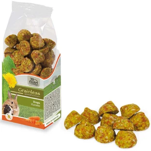 JR Farm (Джиер Фарм) Grainless Carrot Drops - Беззернові дропси з морквою для гризунів; 140 г