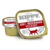 Kippy Pate Cat Adult Beef - Влажный корм с говядиной для взрослых кошек всех пород (паштет); 90 г