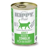 Kippy Pate Cat Adult Rabbit - Влажный корм с крольчатиной для взрослых кошек всех пород (паштет); 400 г
