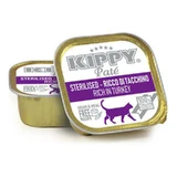 Kippy Pate Cat Sterilised Turkey - Влажный корм с индейкой для стерилизованных кошек всех пород (паштет); 90 г