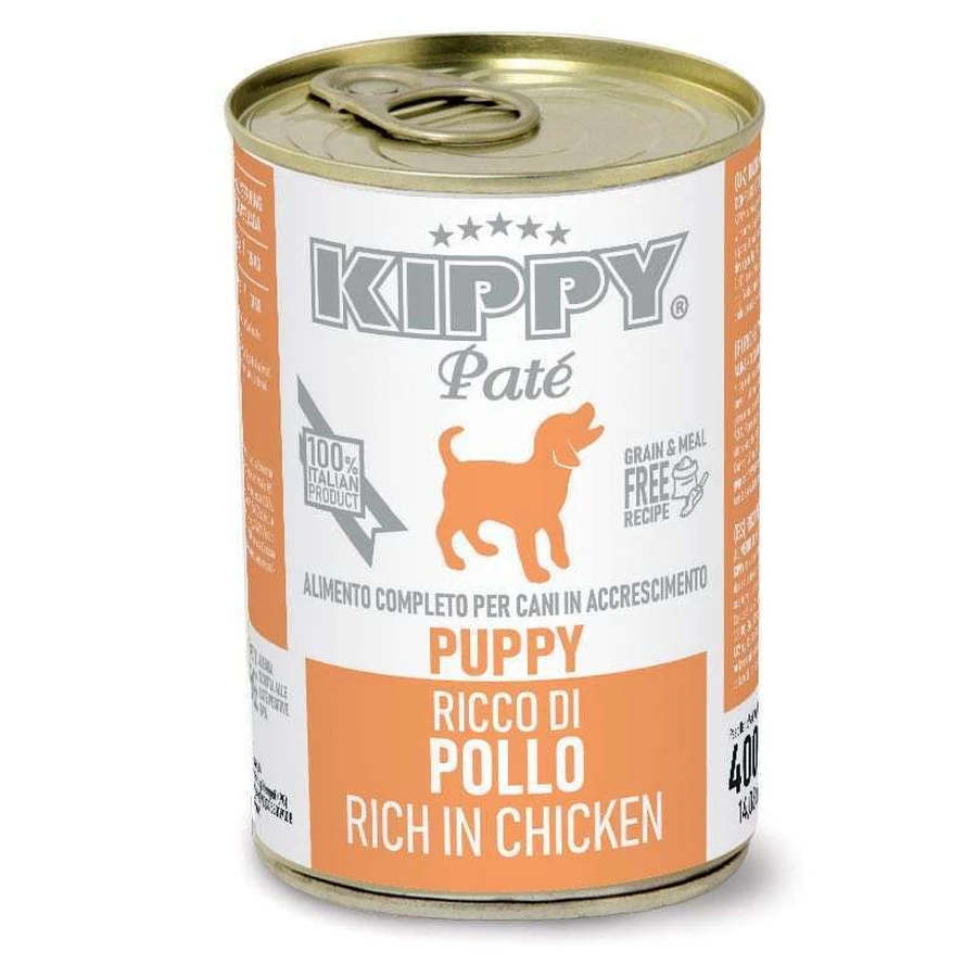 Kippy Pate Chicken Puppy - Вологий корм з курятиною для цуценят усіх порід (паштет); 400 г: ціни та характеристики