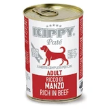 Kippy Pate Dog Adult Beef - Влажный корм с говядиной для взрослых собак всех пород (паштет); 400 г