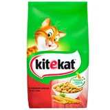 Kitekat (Китикет) - Сухой корм с говядиной и овощами для кошек; 1.8 кг