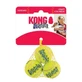 KONG (Конг) AirDog Squeakair Ball - Игрушка мяч с пищалкой; S (3 шт./уп.)