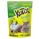 Kotix (Котикс) Aroma - Наполнитель силикагелевый для кошачьего туалета с ароматом яблока; 3,8 л