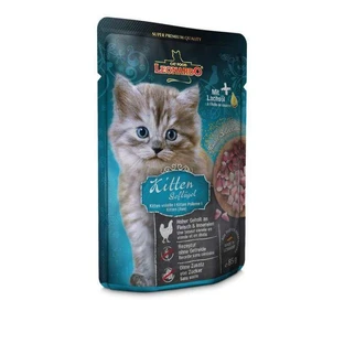 Leonardo (Леонардо) Kitten Poultry - Консервированный корм с домашней птицей для котят; 85 г
