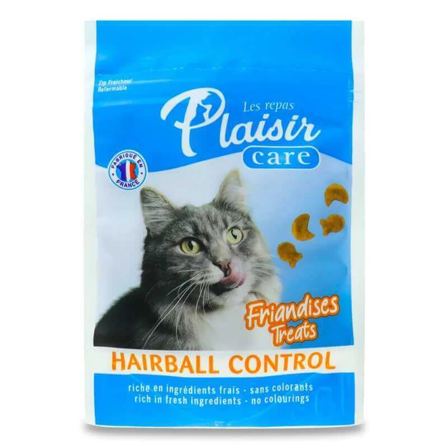 Plaisir Les Repas Hairball Control Friandises Treats - Лакомство для котов, способствующее выведению комочков шерсти из ЖКТ; 60 г: цены и характеристики