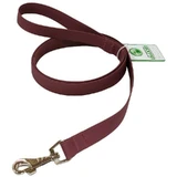 Lucky Pet - Поводок из водонепроницаемой ленты для собак; 2,5х400 см (Бордовый)