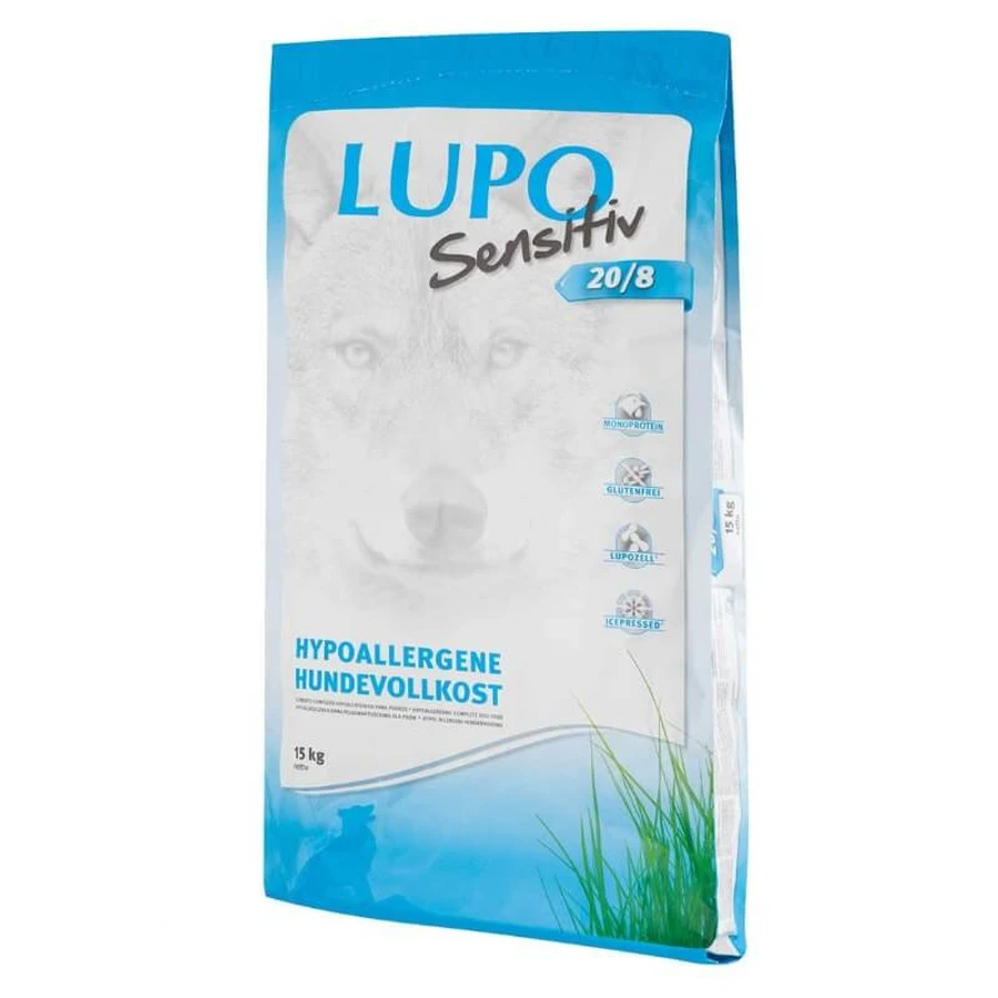 Сухой корм Luposan Lupo Sensitiv 20/8 для чувствительных к питанию собак, 15 кг: цены и характеристики