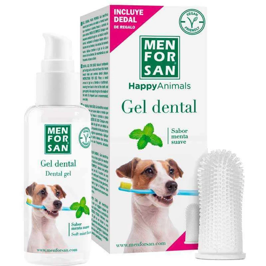 Menforsan Gel Dental - Натуральний гель для догляду за зубами собак; 60 мл: ціни та характеристики