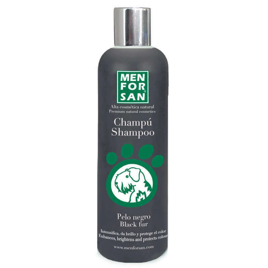Menforsan Black fur Shampoo - Шампунь з колагеном для чорної шерсті собак; 300 мл: ціни та характеристики