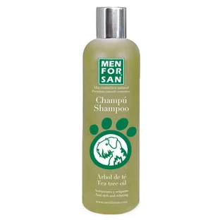 Menforsan Tea Tree Oil Shampoo - Успокаивающий шампунь с маслом чайного дерева для раздраженной кожи собак; 300 мл