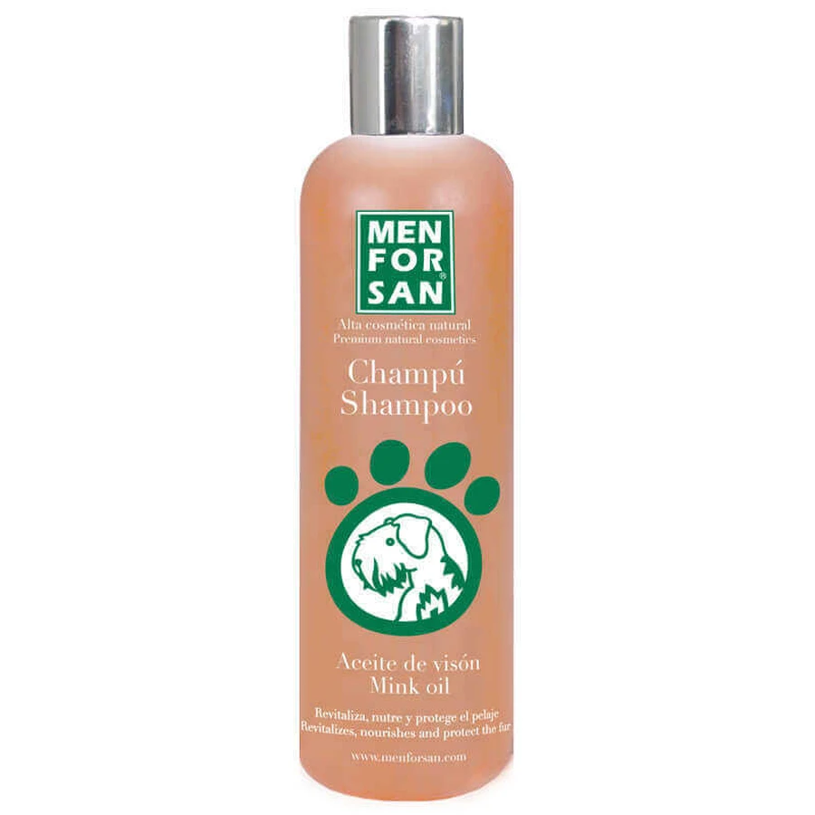 Menforsan Mink Oil Shampoo - Питательный шампунь с норковым маслом для длинношерстных пород собак; 300 мл: цены и характеристики