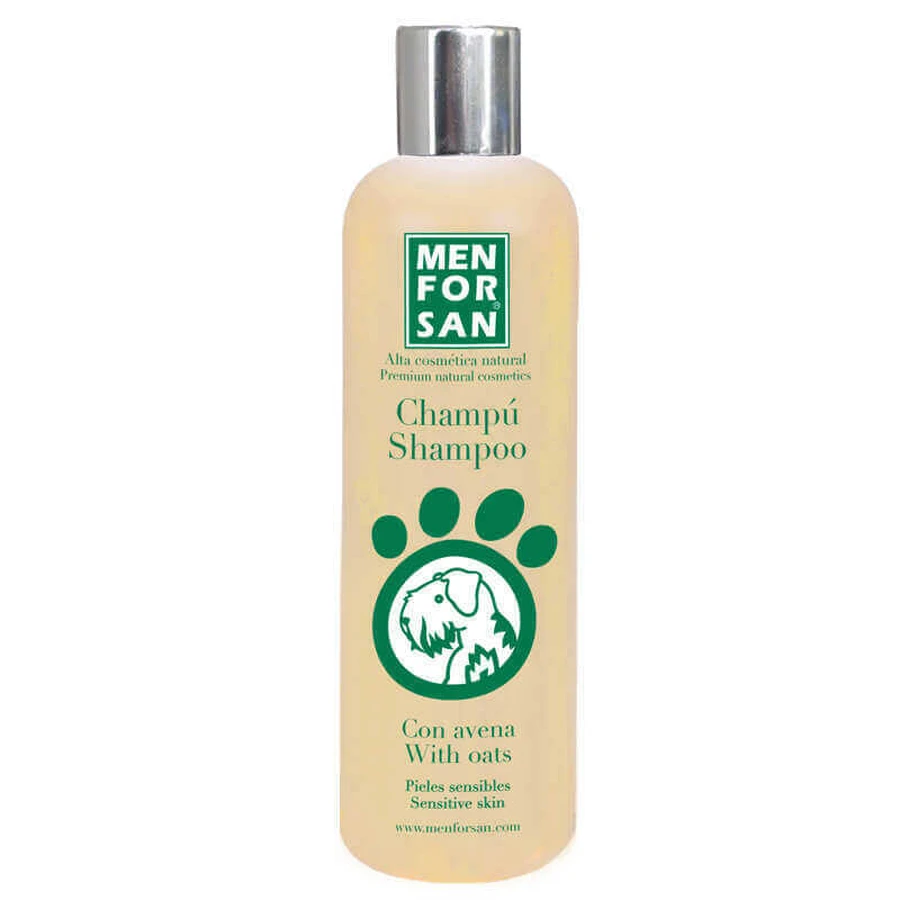 Menforsan Oats Shampoo - Увлажняющий шампунь с овсом для чувствительной и сухой кожи собак; 300 мл: цены и характеристики