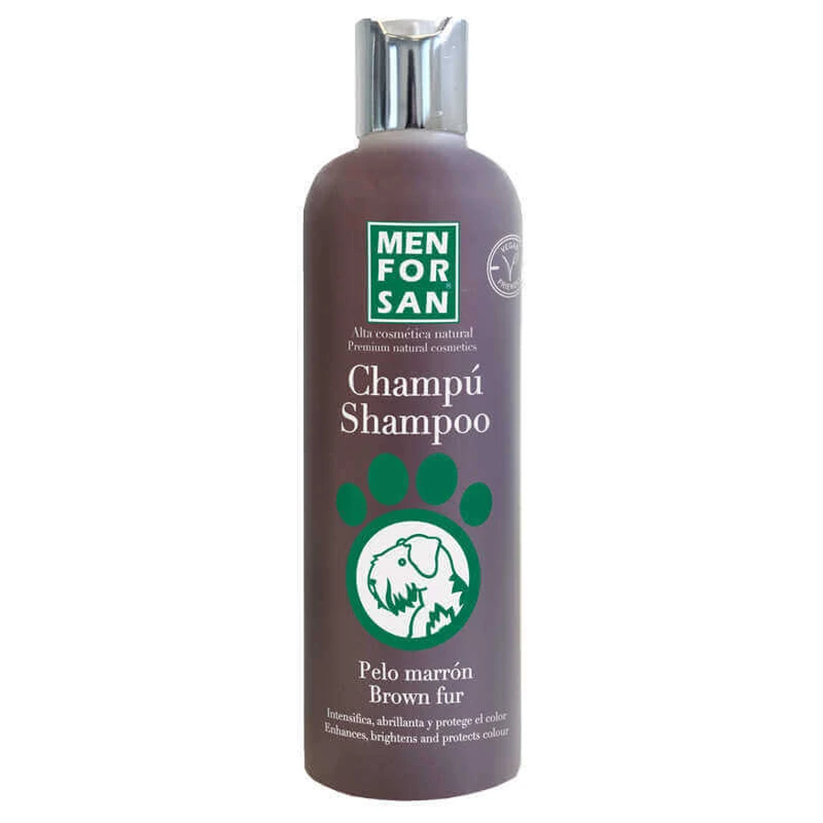 Menforsan Brown fur Shampoo - Шампунь с коллагеном и фруктовым ароматом для коричневой шерсти собак; 300 мл: цены и характеристики