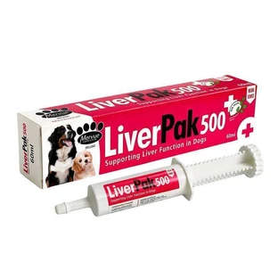 Mervue (Мервью) Liver Pak 500 Paste Dog - Паста для поддержания здоровья печени у собак; 60 мл