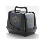 Moderna (Модерна) Luxurious Pets Trendy Cat - Туалет закритий для котів з вугільним фільтром; 50х39,5x37,5 cм (Чорний)