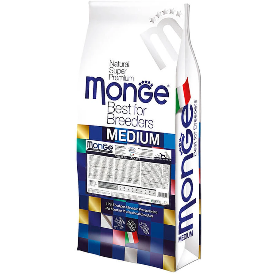 Monge Natural Superpremium Medium Adult - Сухий корм з куркою для дорослих собак середніх порід; 15 кг: ціни та характеристики
