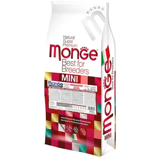 Monge DOG Mini Adult - Сухий корм з ягням, рисом і картоплею для дорослих собак дрібних порід; 15 кг