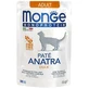 Monge Pate Duck Adult Cat – Влажный монопротеиновый корм из утки для взрослых котов (паштет); 85 г