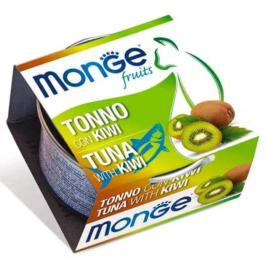 Monge Fruits Cat Adult - Влажный корм с тунцом и киви для взрослых котов; 80 г: цены и характеристики