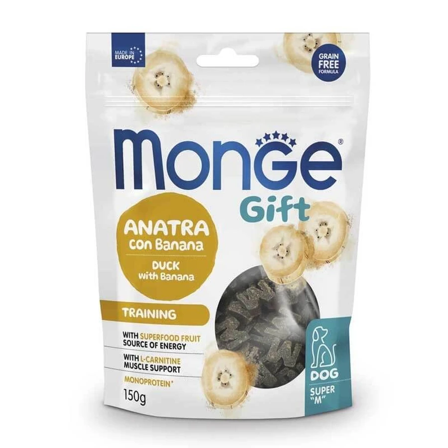 Monge Gift Dog Training Duck with Banana - Лакомства с уткой и бананом для собак; 150 г Sale!: цены и характеристики