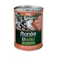 Monge BWild Grain Free Wet Turkey Adult - Консервований корм з індички, з гарбузом та кабачками для собак усіх порід (шматочки в соусі); 400 г