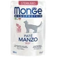 Monge Pate Beef Adult Sterilized Cat – Вологий монопротеїновий корм із яловичиною для дорослих стерилізованих котів (паштет); 85 г
