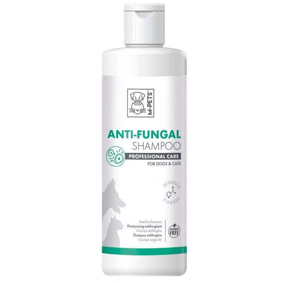 M-Pets (М-Петс) Anti-fungal Shampoo Professional Care - Противогрибковый и противобактериальный шампунь для собак и котов с различными типами шерсти; 250 мл: цены и характеристики