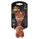 M-Pets (М-Петс) Carnivore Dog Toy Meaty Bone - Іграшка гумова Кістка з ароматом бекону для собак; 13,5х5,7х4,9 см