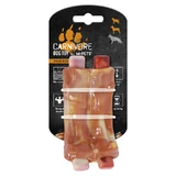 M-Pets (М-Петс) Carnivore Dog Toy Spare Ribs - Игрушка резиновая Ребрышки с ароматом бекону для собак; 13,5х5,7х4,9 см