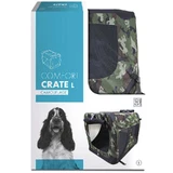 M-Pets (М-Петс) Comfort Crate Camouflage - Складная камуфляжная сумка-переноска для собак и котов; 71х51х51 см