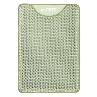 M-Pets (М-Петс) Duplex Cat Litter Mat Vertical Black - Килимок для котячого туалету; 45х65 см (Зелений)